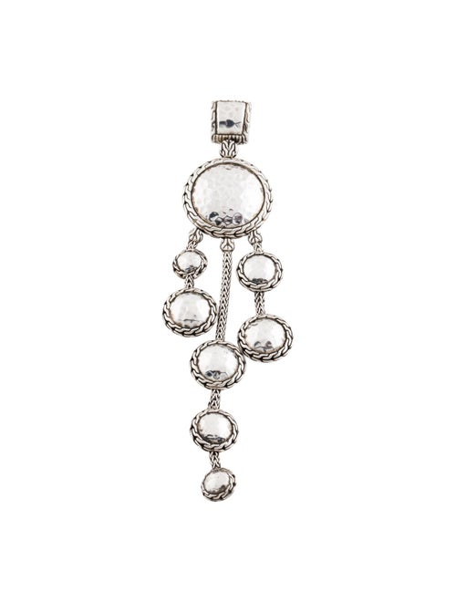 John Hardy Large Palu Hammered Dangle Pendant