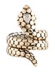 John Hardy Diamond Cobra Coil Ring