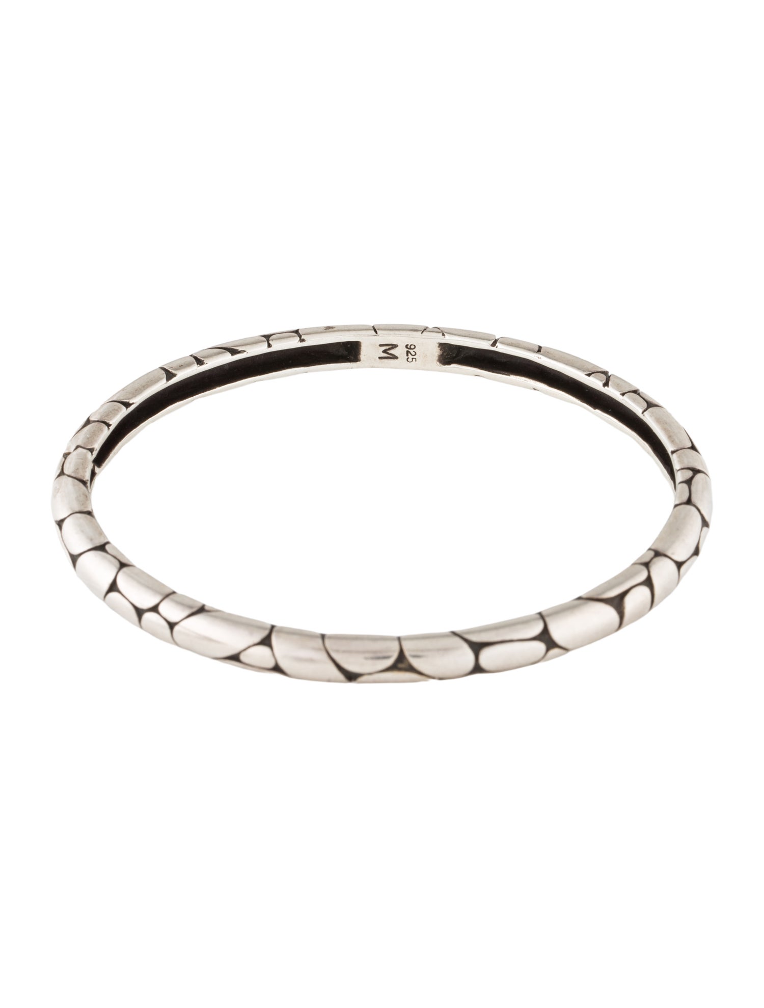 John Hardy Kali Pebble Bangle Bracelet