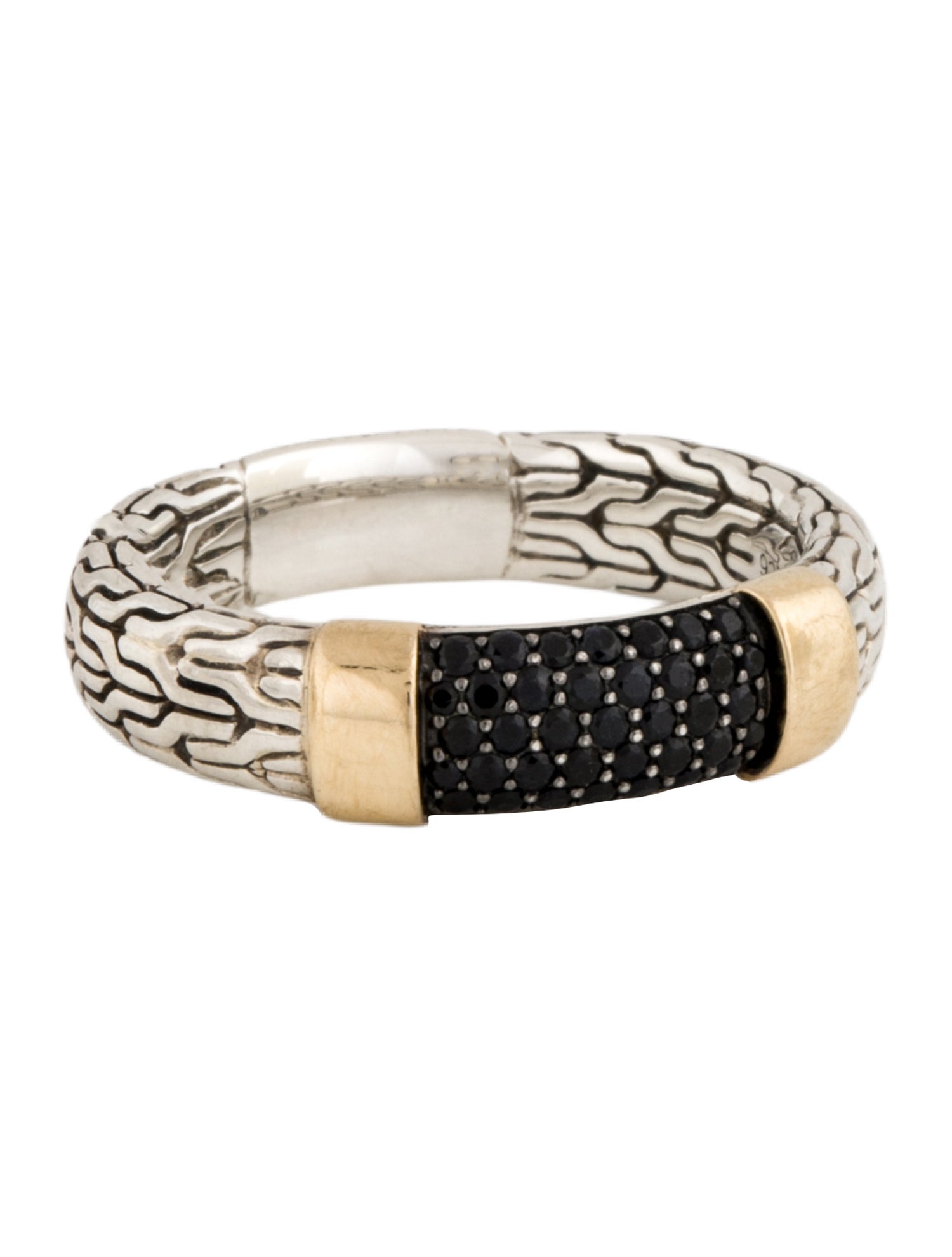 John Hardy Sapphire JH Essentials Pave Band