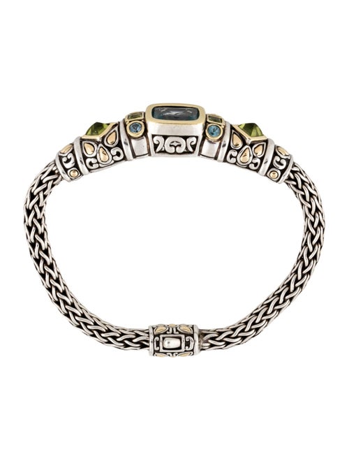 John Hardy Topaz & Peridot Batu Bracelet