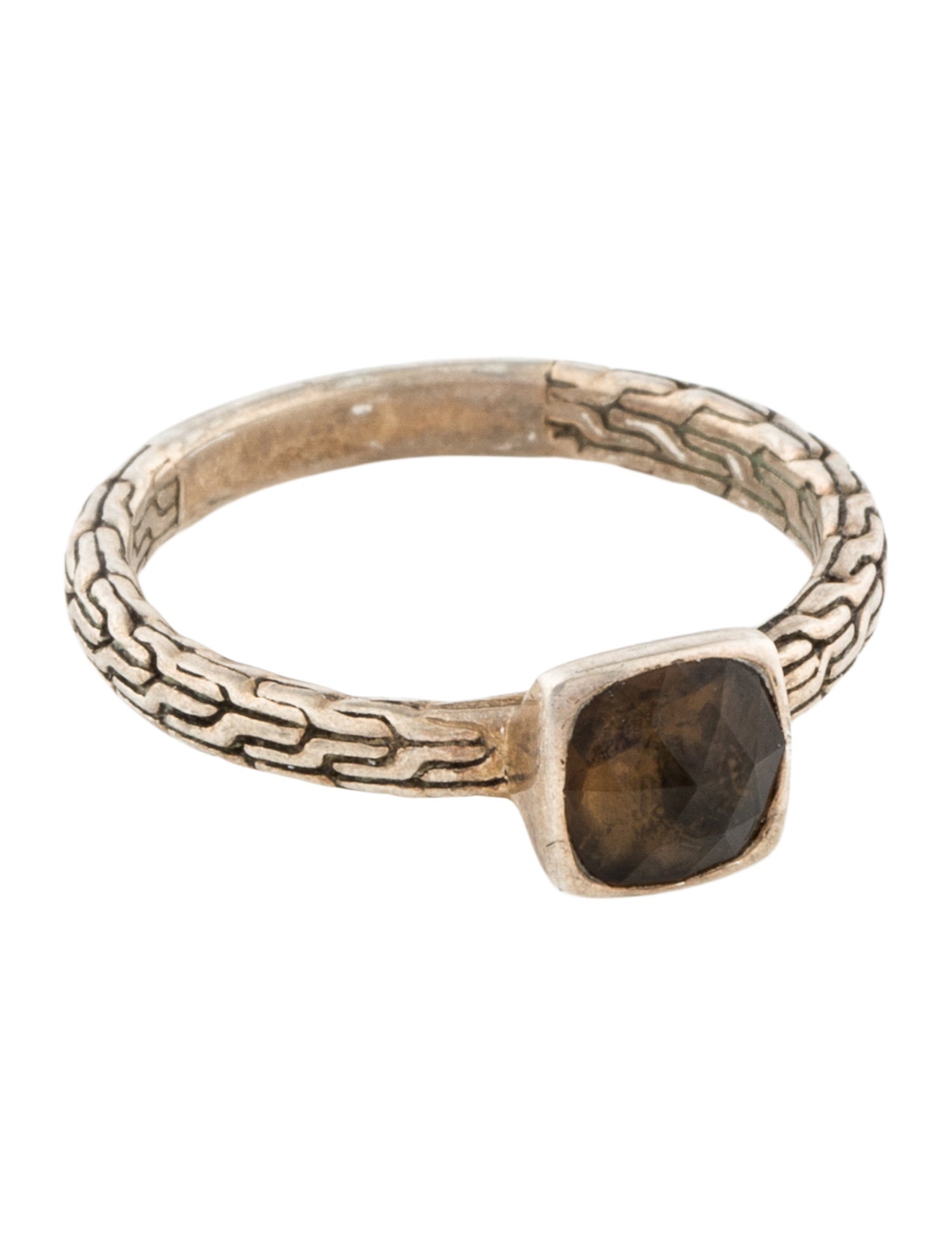 John Hardy Smoky Quartz Cocktail Ring