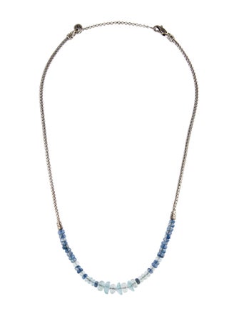 John Hardy Multistone Bead Strand Necklace