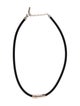 John Hardy Rubber Pendant Collar