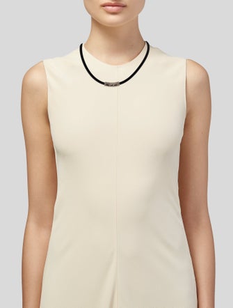 John Hardy Rubber Pendant Collar