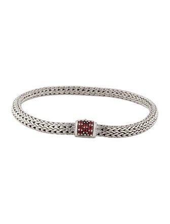 John Hardy Sapphire Classic Chain Icon Bracelet