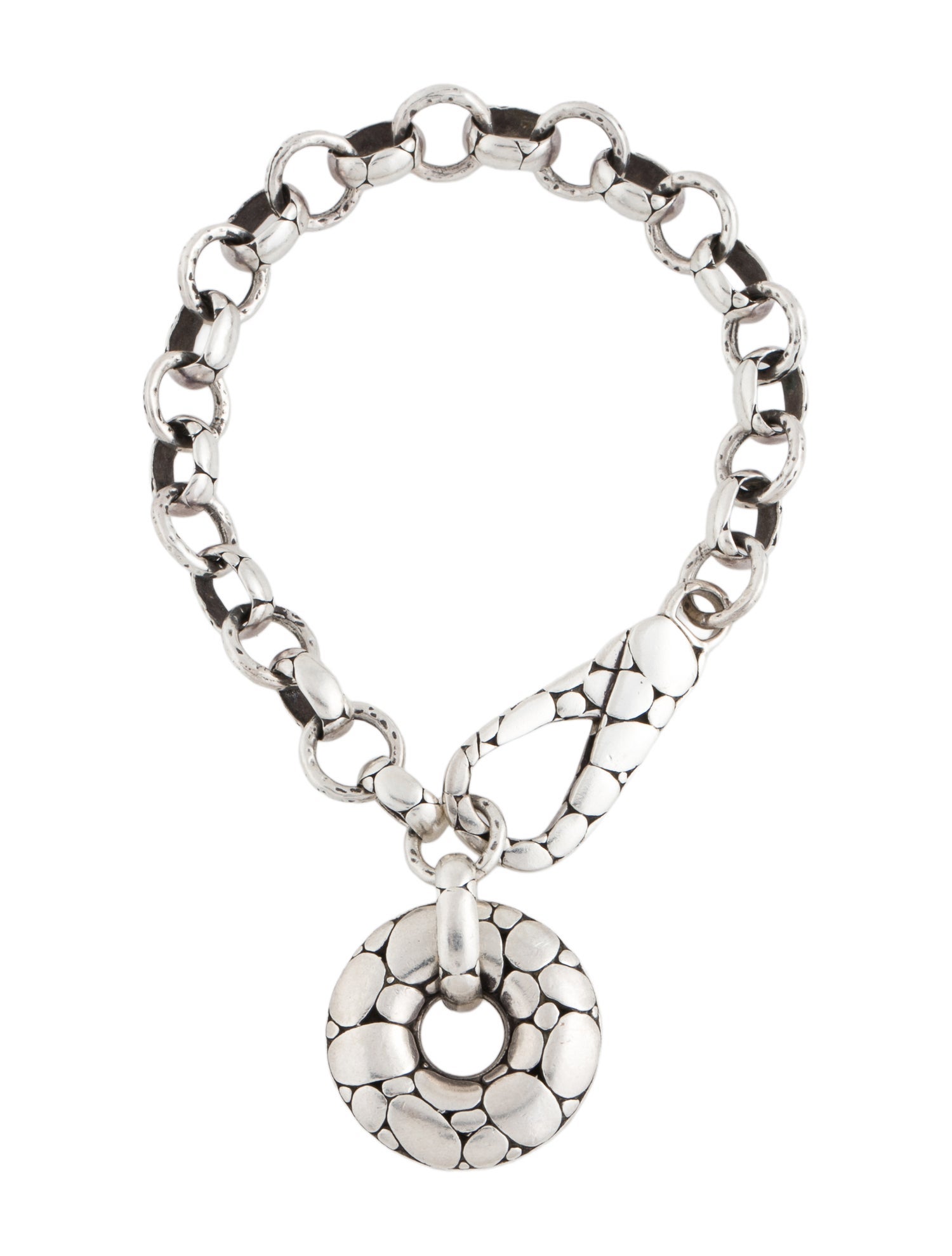 John Hardy Kali Donut Charm Link Bracelet