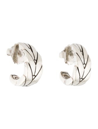 John Hardy Huggie Earrings