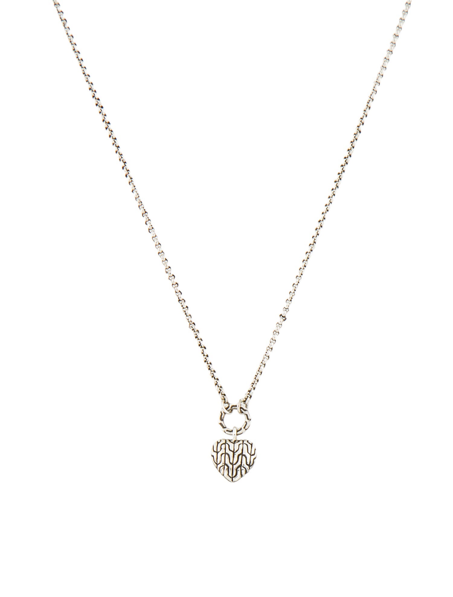 John Hardy Heart Pendant Necklace