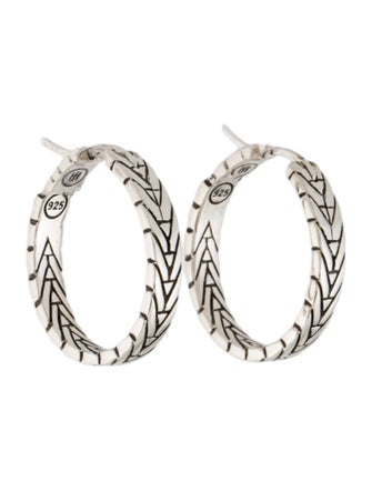 John Hardy Huggie Earrings