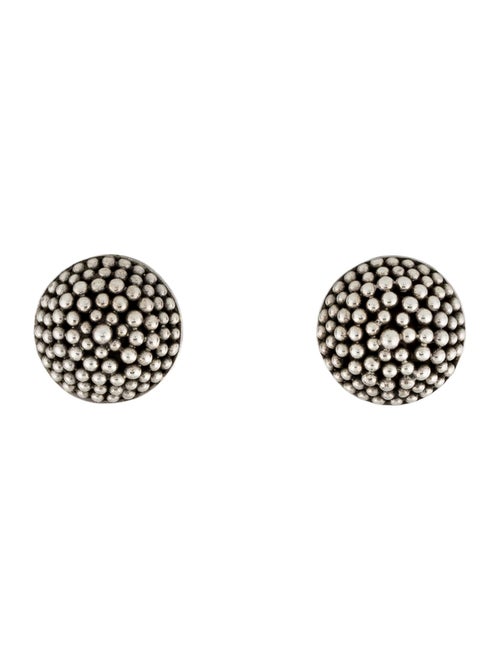 John Hardy Beaded Round Stud Earrings