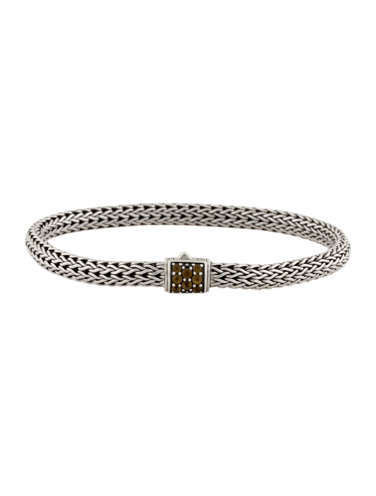 John Hardy Citrine Classic Chain Icon Bracelet