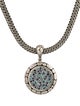 John Hardy Kali Lava Topaz, Aquamarine & Iolite Pendant Necklace