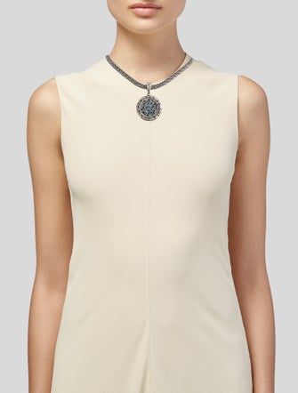 John Hardy Kali Lava Topaz, Aquamarine & Iolite Pendant Necklace