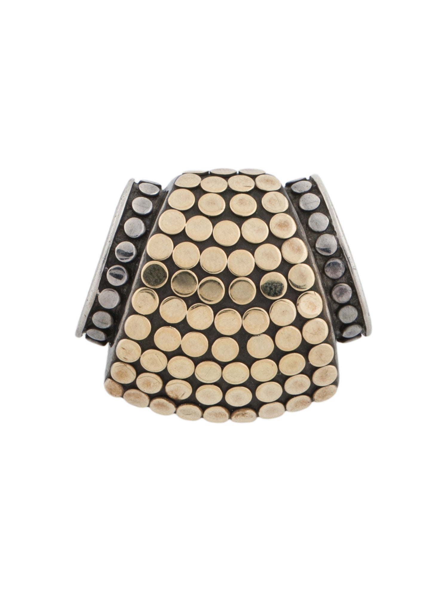 John Hardy Two-Tone Dot Slide Enhancer Pendant