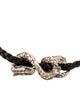 John Hardy Naga Dragon Leather Pendant Necklace