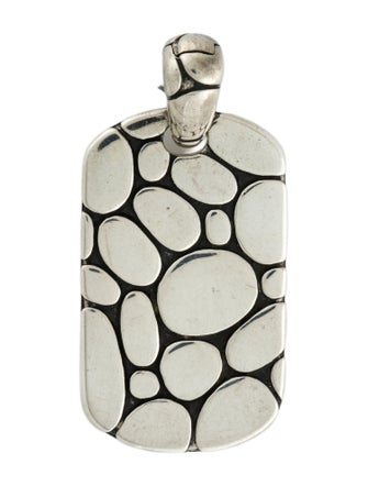 John Hardy Kali Dog Tag Pendant