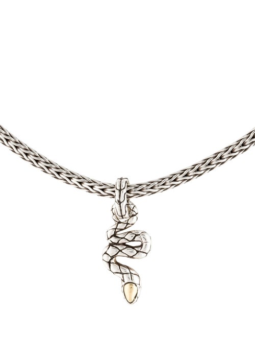 John Hardy Classic Chain Snake Charm Bracelet