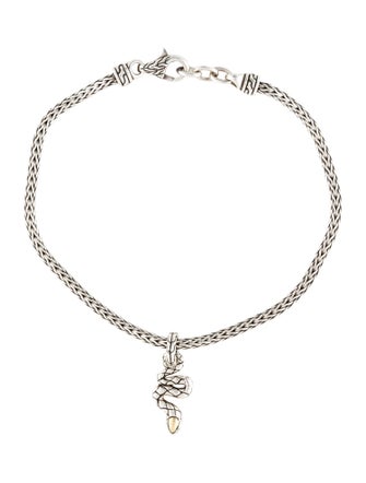 John Hardy Classic Chain Snake Charm Bracelet