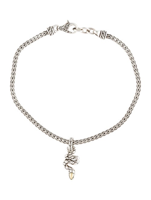 John Hardy Classic Chain Snake Charm Bracelet