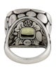 John Hardy Quartz Kali Lava Square Ring