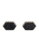 John Hardy Sapphire Naga Hexagonal Cufflinks