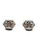 John Hardy Sapphire Naga Hexagonal Cufflinks