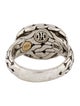 John Hardy Diamond Oval Classic Chain Cocktail Ring