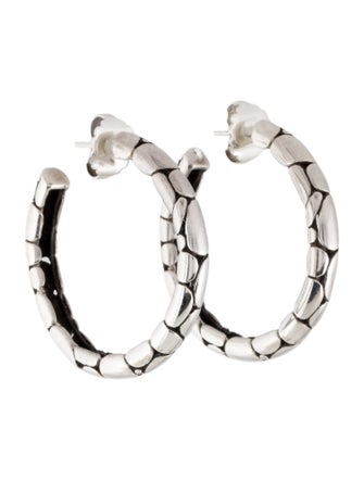 John Hardy Kali Hoop Earrings