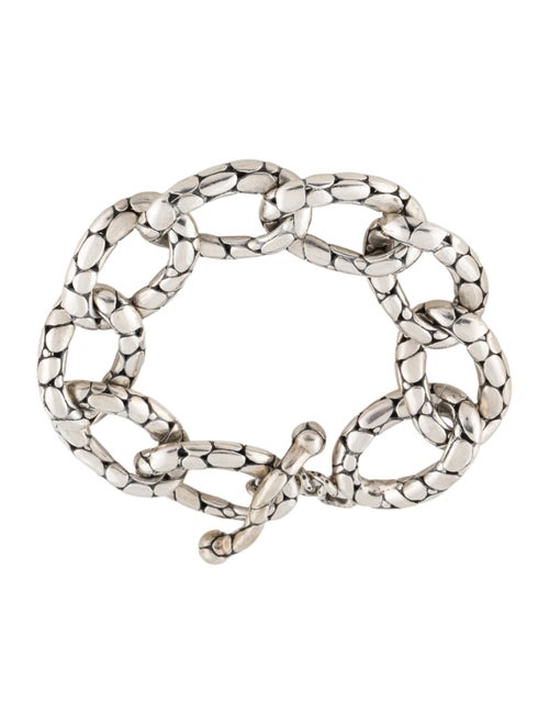 John Hardy Kali Pebble Link Toggle Bracelet