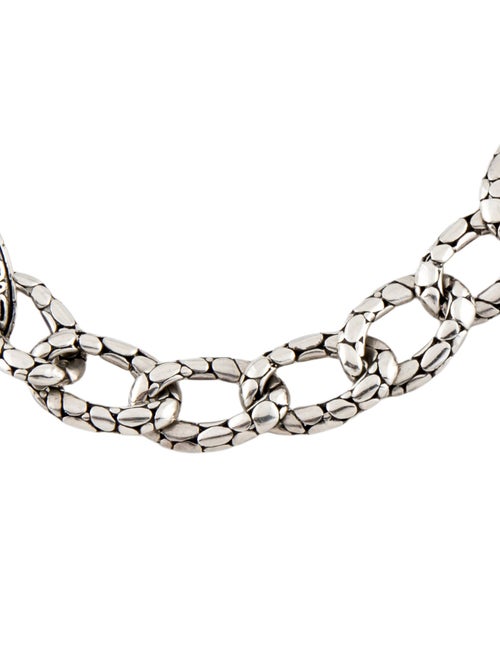John Hardy Kali Pebble Flat Link Necklace