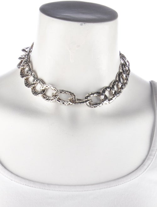 John Hardy Kali Pebble Flat Link Necklace