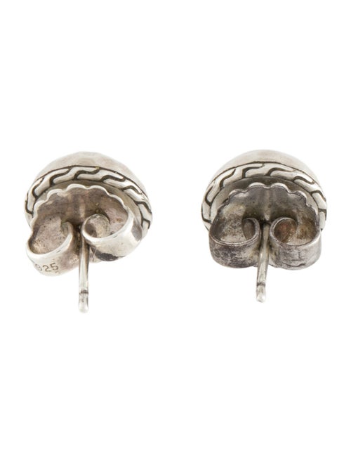 John Hardy Classic Chain Hammered Stud Earrings