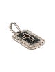 John Hardy Sapphire Cross Dog Tag Pendant