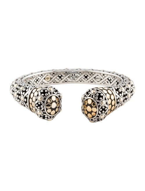 John Hardy Two-Tone Jaisalmer Kick Cuff Bracelet