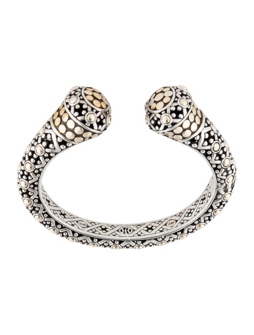 John Hardy Two-Tone Jaisalmer Kick Cuff Bracelet