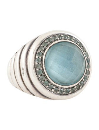 John Hardy Topaz Doublet Cocktail Ring