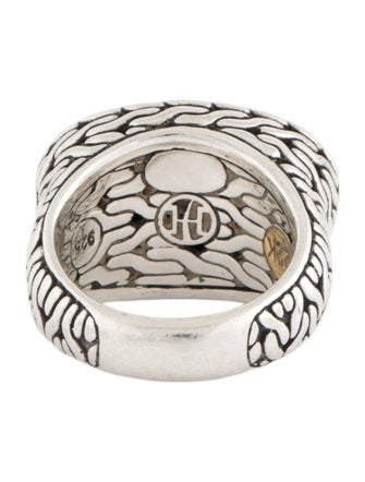 John Hardy Two-Tone Palu Cocktail Ring