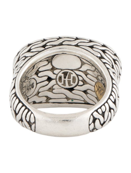 John Hardy Two-Tone Palu Cocktail Ring