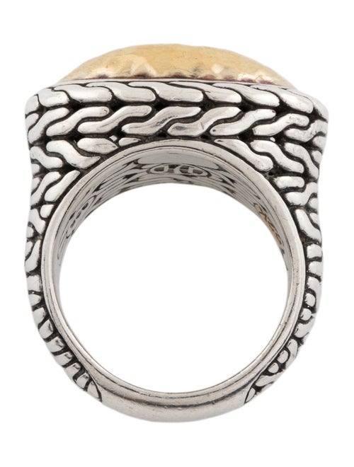 John Hardy Two-Tone Palu Cocktail Ring