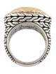 John Hardy Two-Tone Palu Cocktail Ring