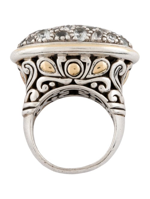John Hardy Goshenite East-West Cocktail Ring