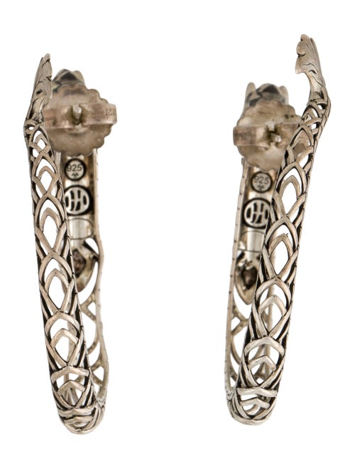 John Hardy Two-Tone Naga Legends Dragon Hoop Earrings