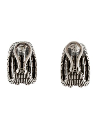 John Hardy Chain Hoop Earclips