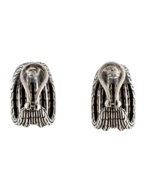 John Hardy Chain Hoop Earclips
