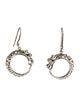John Hardy Naga Dragon Drop Hoop Earrings