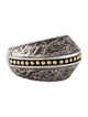 John Hardy Two-Tone Reticulated Dome Ring