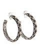 John Hardy Two-Tone Dot Hoop Earrings