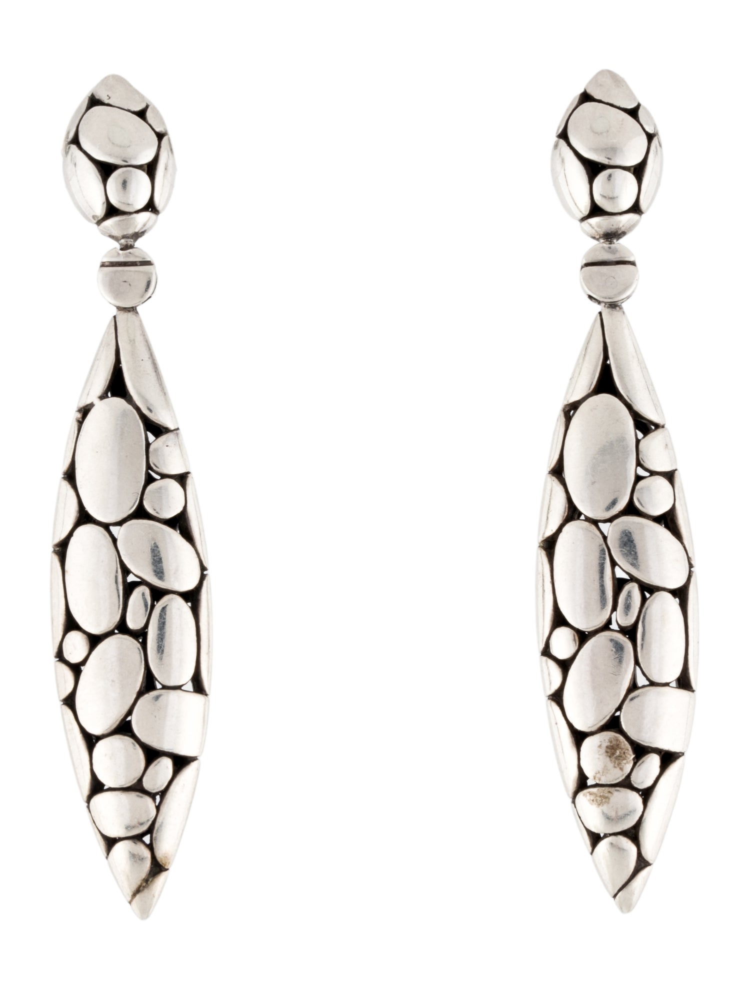 John Hardy Kali Marquis Drop Earrings