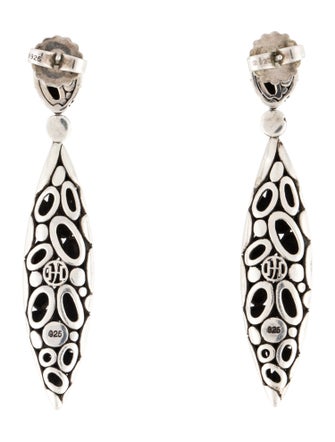 John Hardy Kali Marquis Drop Earrings